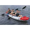 Bestway Hydro Force Rapid X3 aufblasbares Kajak-Set für 3 Personen 3,81 m