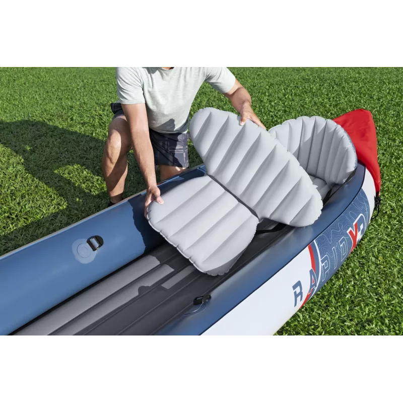 Bestway Hydro Force Rapid X3 aufblasbares Kajak-Set für 3 Personen 3,81 m