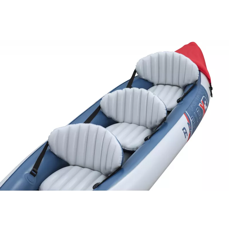 Bestway Hydro Force Rapid X3 aufblasbares Kajak-Set für 3 Personen 3,81 m