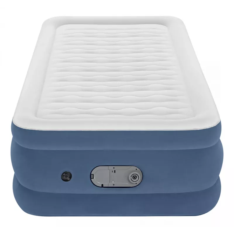 Bestway AlwayzAire Twin Luftbett mit integrierter Doppelpumpe 1,91 m x 97 cm x 46 cm