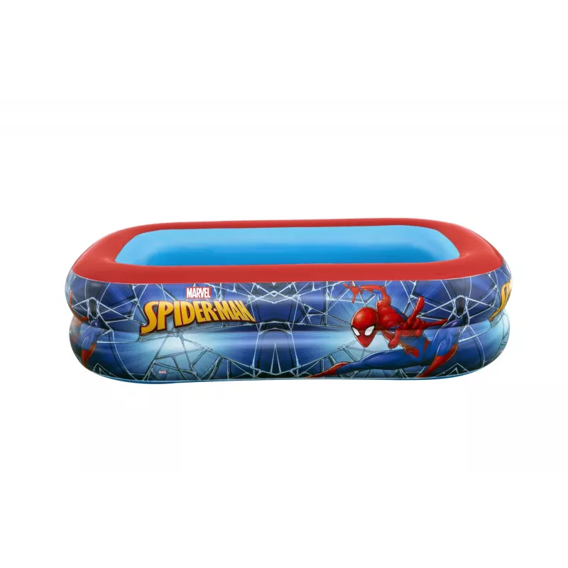Bestway Spielpool, Aufblasbarer Pool, 450 L, Rechteckig, 6 Jahr(e), Spider-Man, Vinyl