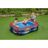 Bestway Spielpool, Aufblasbarer Pool, 450 L, Rechteckig, 6 Jahr(e), Spider-Man, Vinyl