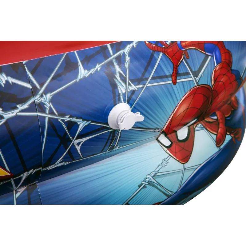 Bestway Spielpool, Aufblasbarer Pool, 450 L, Rechteckig, 6 Jahr(e), Spider-Man, Vinyl