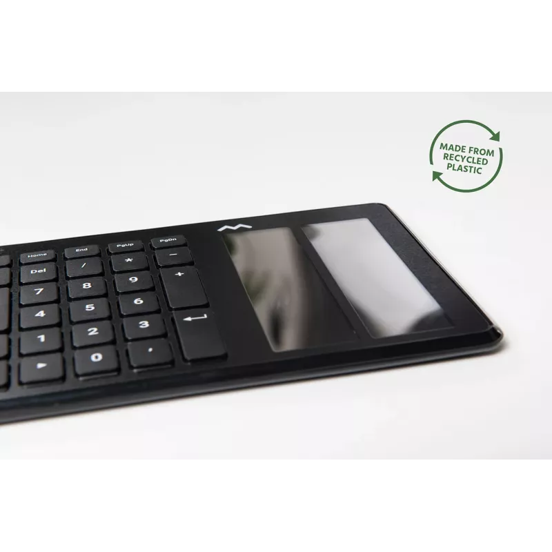 Mousetrapper Type Tastatur QWERTY Nordic USB-A + Bluetooth, Full-size (100%), Kabelgebunden & Kabellos, USB + Bluetooth, Schwarz