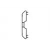Multibrackets M Pro Series - Kabelmanagement-Clip 6er-Pack, Kabelmanagement-Clip, Schwarz, Kunststoff, 100 g, 90 mm, 30 mm