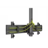Multibrackets M Pro Series - Kabelmanagement-Clip 6er-Pack, Kabelmanagement-Clip, Schwarz, Kunststoff, 100 g, 90 mm, 30 mm