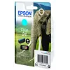 Epson Elephant Einzelpackung Cyan 24 Claria Photo HD Tinte, Cyan, 4,6 ml, 1 Stk., 360 Seiten
