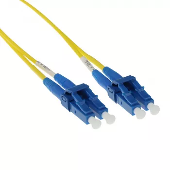 ACT 5m LSZH Singlemode 9/125 OS2 Kurzstiefel Glasfaser-Patchkabel Duplex mit LC-Steckern