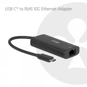 Club3D CAC-2531 USB-C auf RJ45 10 Gbps Ethernet-Adapter