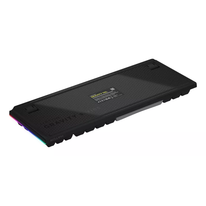 HATOR Gravity TKL Tastatur Gaming USB QWERTY US English Schwarz