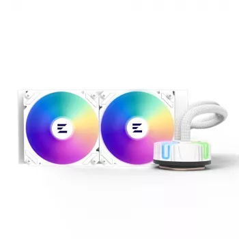 Zalman Reserator5 Z24 ARGB Weiß All-in-One-Flüssigkeitskühler für Prozessoren 12 cm