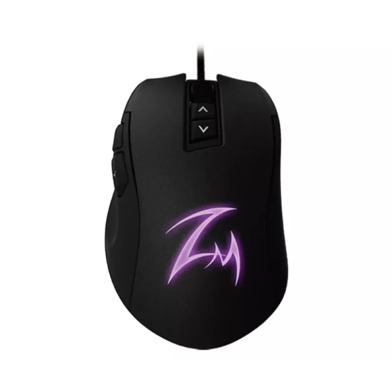 Zalman ZM-GM7 Maus Gaming Rechtshänder USB Typ-A Blaue LED 12000 DPI