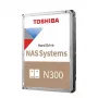 Toshiba N300 16TB 3,5 inch NAS-Festplatte (SATA, 7200 U/min)