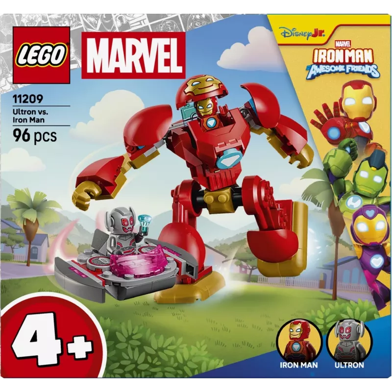 LEGO Marvel 11209 Ultron vs. Iron Man (96 Teile)