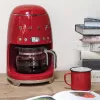 Smeg DCF02RDEU 50's Style Filterkaffeemaschine 10 Tassen 1,4 l Rot
