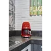 Smeg DCF02RDEU 50's Style Filterkaffeemaschine 10 Tassen 1,4 l Rot
