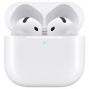 Apple AirPods der 4. Generation True Wireless Ohrhörer mit MagSafe Ladecase - Weiß (MXP63LL/A)