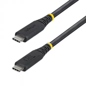 StarTech.com 1m USB4-Kabel USB-C auf USB-C 40Gbps 100W Schwarz
