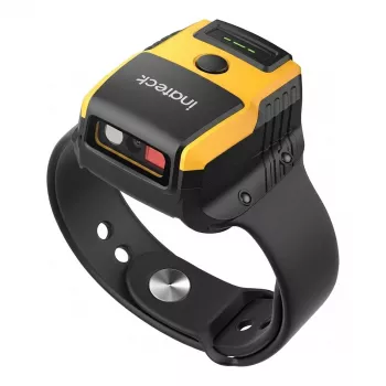 INATECK PBS005 Schwarz 1D & 2D Wireless Bluetooth Barcode-Scanner mit Ladestation