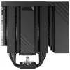 TRYX TURRIS T620 CPU-Luftkühler, Doppelturm, mit 5-Zoll-Display - 120mm, Schwarz