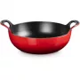 Le Creuset Schmortopf aus Gusseisen Balti-Gericht 24 cm Kirschrot