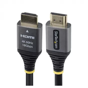 StarTech.com 1,5m Premium High Speed HDMI 2.0 Kabel - 4K 60Hz - Schwarz/Silber