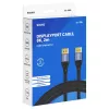 SAVIO CL-210 DisplayPort 2.1 Kabel 2m Schwarz