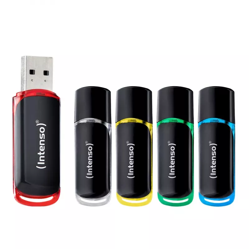 Intenso Business Line 64GB USB 2.0 Flash Drive 5er-Pack (verschiedene Farben)