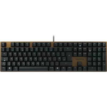 CHERRY KC 200 MX Kabelgebundene Mechanische Tastatur USB QWERTY UK Schwarz/Bronze CHERRY MX2A Brown