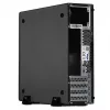 Akyga AK-502-02BK SFF-PC-Gehäuse, Micro-ATX / Mini-ITX, 2x USB 3.0, ohne Netzteil, schwarz