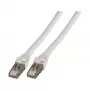 EFB-Elektronik RJ45 Patchkabel Cat.6A S/FTP PVC UL Grau 40m