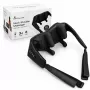 EXTRALINK SmartLife Kabelloser Nacken-Schulter-Rücken-Massager mit Shiatsu 8 Knoten, Infrarotwärme, 2000mAh Akku, 25W