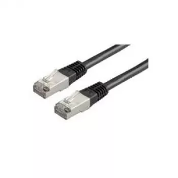 VALUE S/FTP Patchkabel Cat.6 Class E PiMF Schwarz 1,5m