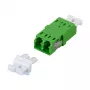 EFB Elektronik 53519.2 LWL-Kupplung LC/APC Duplex, Singlemode, Grün