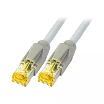 EFB-Elektronik RJ45 Patchkabel Cat.6A S/FTP LSZH Dätwyler 7702 TM31 Grau 2m