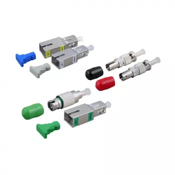 EFB Elektronik Fiber Optic Attenuator LC/SPC 9 dB, Return Loss 45 dB, Single-mode, Blue, Type B