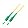 EFB Simplex Patchkabel SC/APC-SC/APC OS2 G657A2, 10 m, LSZH 3 mm, Gelb (O0944.10)