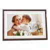 ARZOPA D10 10,1 inch Digitaler Bilderrahmen (Dunkelbraun) - 1280x800 IPS Touchscreen, 32GB, Wi-Fi
