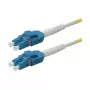 ROLINE Glasfaserkabel UNIBOOT Singlemode 9/125µm OS2 LC Duplex 1m Gelb