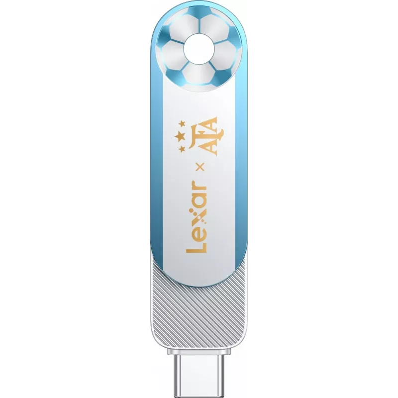 Lexar Dual D500 128GB USB-C/A 3.2 Flash-Laufwerk 400/360MB/s Weiß