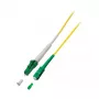 EFB Simplex Patchkabel LC/APC-SC/APC OS2 G657A2, 2 m, LSZH 2 mm, Gelb (O2531.2)
