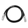 BlueOptics Networks 10312 Kompatibles BlueLAN QSFP+ Direct Attach Copper Kabel, 40GBASE-CR4, 1m, 30AWG, Passiv