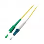 EFB Simplex Patchkabel LC-SC/APC OS2 G657A2 1m LSZH 2mm Gelb