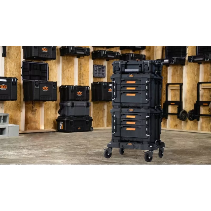 Keter Pro Gear 2.0 Mobile Tool Cart 262828 53L Schwarz/Rot