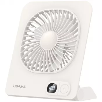 USAMS ZB363 Tischventilator Magnetisch Weiß