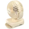 AWEI F45 Mini Tischventilator mit Clip, 1200mAh, Weiß