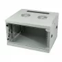 ALLNET 19 Zoll Wandgehäuse 6U 1-teilig Lichtgrau SMQ Serie