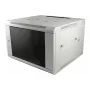 ALLNET SMA-Series 19-Zoll Wandgehäuse 6U 450mm Tiefe Lichtgrau Flat Pack