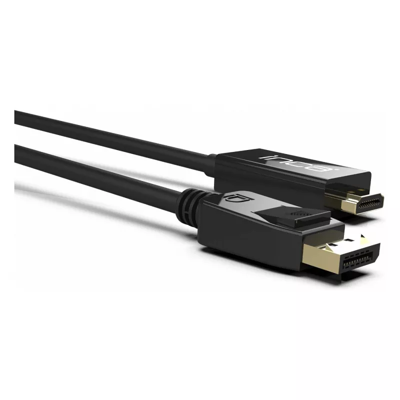 INCA DisplayPort to HDMI Cable 1,8 m 10,2 Gbit/s Black