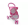 MILLY MALLY Puppenwagen Susie Prestige – Rosa/Grau/Weiß